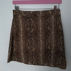 Almost-new Snakeskin Skirt